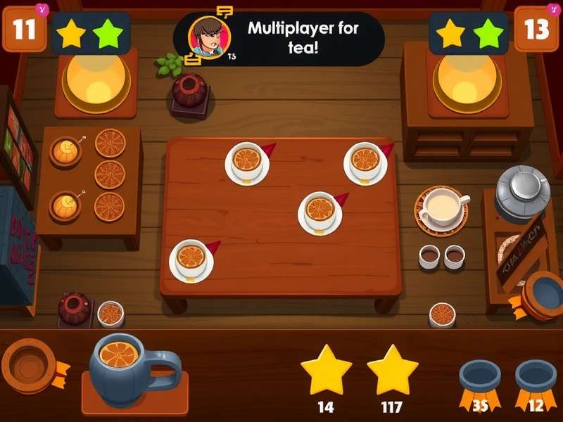 Chai Frenzy Escape gameplay screenshot showing tea preparation mechanics